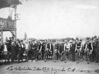 Koturaška cesta 1899. godine, uspomena s biciklističkog trkalištea